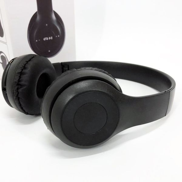 Бездротові навушники Bluetooth Wireless Headset P47 Black Гарнітура для ПК, телефону з мікрофоном 00023816 фото