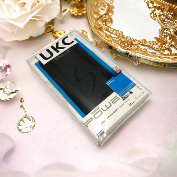 Мобільна зарядка портативна Power Bank 30000 mAh UKC, Зовнішній акумулятор, Зарядка power bank. Колір: чорний 00017455 фото