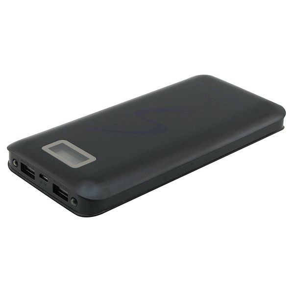 Мобільна зарядка портативна Power Bank 30000 mAh UKC, Зовнішній акумулятор, Зарядка power bank. Колір: чорний 00017455 фото