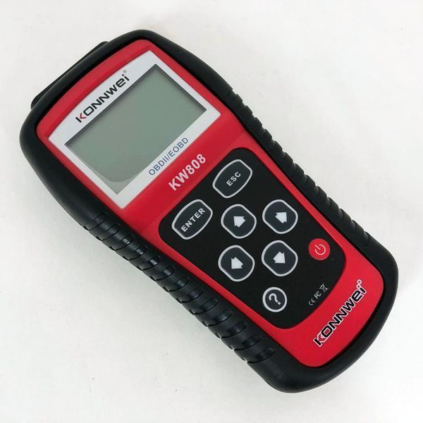 Автомобильный диагностический сканер Konnwei KW808 OBD II/EOBD, Автотестер универсальный Адаптер 00016766 фото