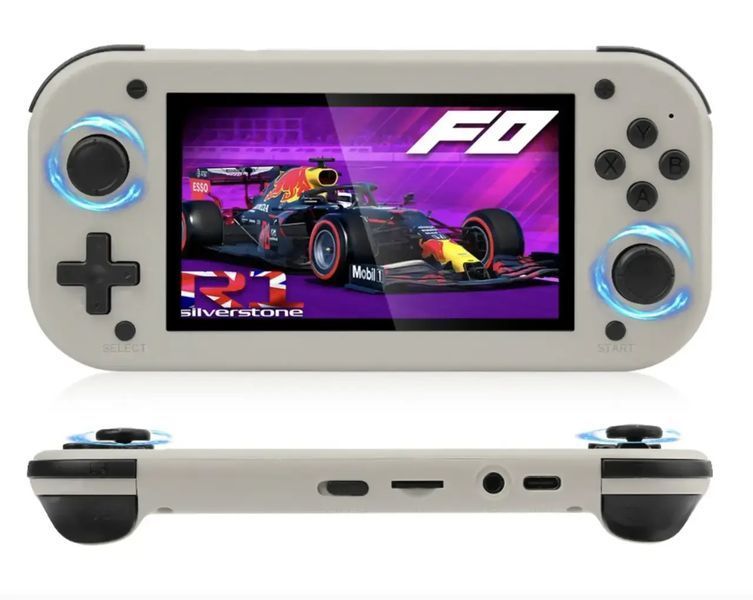 Портативная ретро консоль приставка SJGAM BOYHOM M17 4,3-дюймовий IPS-екран, PSP, PS1, NES, 128 Гб 00017514 фото