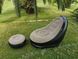 Надувний диван з пуфом Air Sofa / Надувне велюрове крісло з пуфом 00013168 фото 3