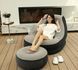 Надувний диван з пуфом Air Sofa / Надувне велюрове крісло з пуфом 00013168 фото 1