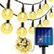 Гирлянда уличная LED лампочки SOLAR GARDEN LIGHT 834-122 WW на солнечной батарее 00023592 фото 1