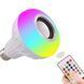 Світлодіодна лампа з Bluetooth колонкою Bulb 12Вт в патрон Е27, RGB світильник з динаміком та пультом PRP 00022495 фото 9