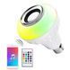 Світлодіодна лампа з Bluetooth колонкою Bulb 12Вт в патрон Е27, RGB світильник з динаміком та пультом PRP 00022495 фото 2