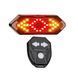 Фонарь велосипедный задний с указанием поворотов FY-1820 (red+yellow), Стоп-сигнал на раму велосипеда 00016743 фото 6