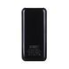 Мобільна зарядка портативна Power Bank 30000 mAh UKC, Зовнішній акумулятор, Зарядка power bank. Колір: чорний 00017455 фото 8
