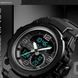 Часы наручные мужские SKMEI 1452BK BLACK, водонепроницаемые мужские часы. Цвет: черный 00022040 фото 4