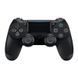 Джойстик DOUBLESHOCK для PS 4, бездротовий ігровий геймпад PS4/PC акумуляторний джойстик. Колір чорний 00015818 фото 7