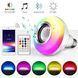 Світлодіодна лампа з Bluetooth колонкою Bulb 12Вт в патрон Е27, RGB світильник з динаміком та пультом PRP 00022495 фото 8