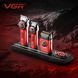 Профессиональный набор для барберов VGR Stepless Pro 3 in 1 RED 00015276 фото 2
