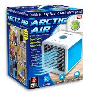 Портативный кондиционер 4в1 Rovus Arctic Air с подсветкой / Мини-кондиционер 00018528 фото
