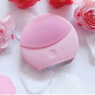 Електрична щітка-масажер для обличчя FOREO LUNA mini 2 / Силіконова щітка 00014635 фото