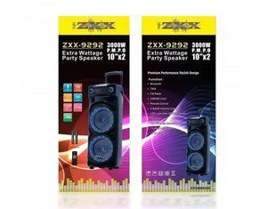 Колонка з акумулятором ZXX-9292 / 2x10"/ 2x125W/ 2 радіомікрофони / TMG ORIGINAL 00017851 фото