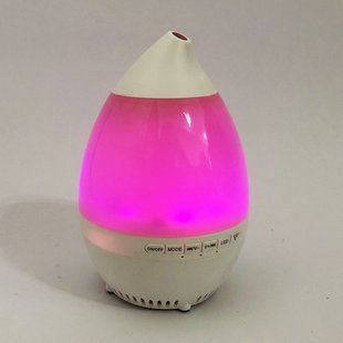 Колонка увлажнитель с диодной подсветкой JT-315, Настольный увлажнитель воздуха. Цвет: розовый 00012528 фото