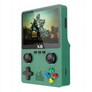 Новая переносная консоль для игры x6 3,5-calowy экран ips ретро мини 00017527 фото