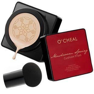 Тональный крем кушон для лица + спонжик Beauty Linasi Red O`CHEAL, Натуральный оттенок 00012515 фото