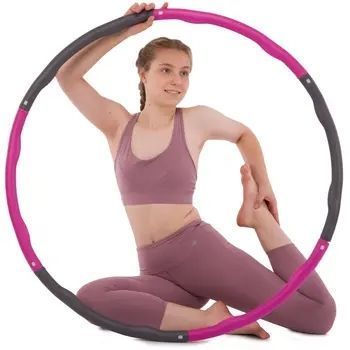 Розбірний хулахуп hula hoop 6 секцій 00015648 фото