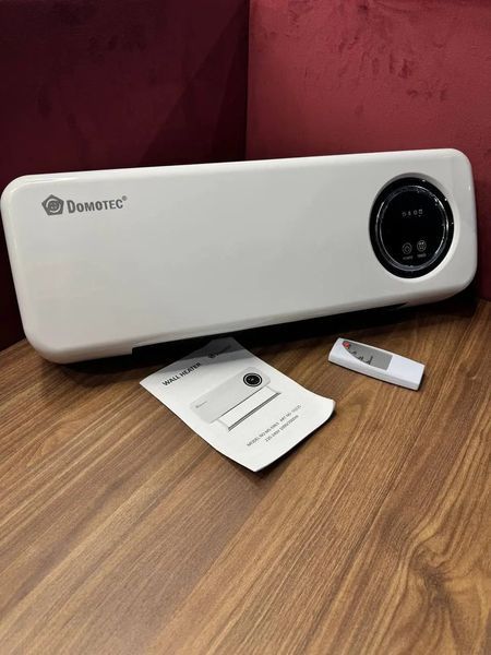 Настінний обігрівач Domotec MS-5963 White 2000Вт з пультом та сушаркою 00018617 фото