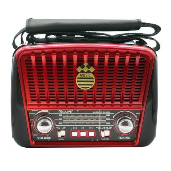 Радіоприймач Golon RX-455S USB / акумулятор сонячна панель, Радіоприймач з гарним прийомом для дачі 00017280 фото