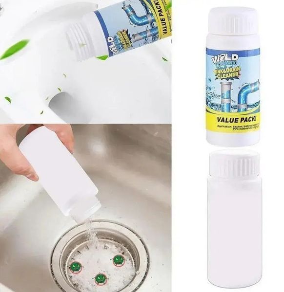 Мощный очиститель для мойки и слива WILD Tornado Sink & Drain Cleaner 00013742 фото