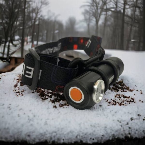 Налобний ліхтар Police BL-2155-XPE + вбудований акумулятор + USB, Потужний акумуляторний ліхтарик налобний 00023559 фото