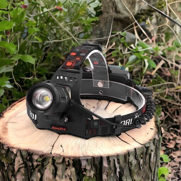 Налобний ліхтар Bailong BL-T32-P50, потужний налобний світлодіодний ліхтарик на голову, три режими 00022891 фото