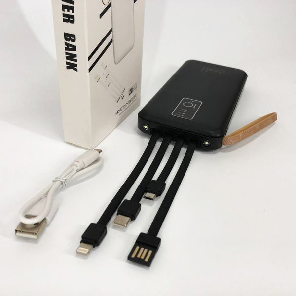 Power Bank зарядний пристрій на сонячній батареї 10000mAh з індикатором заряду. Колір: чорний 00023530 фото