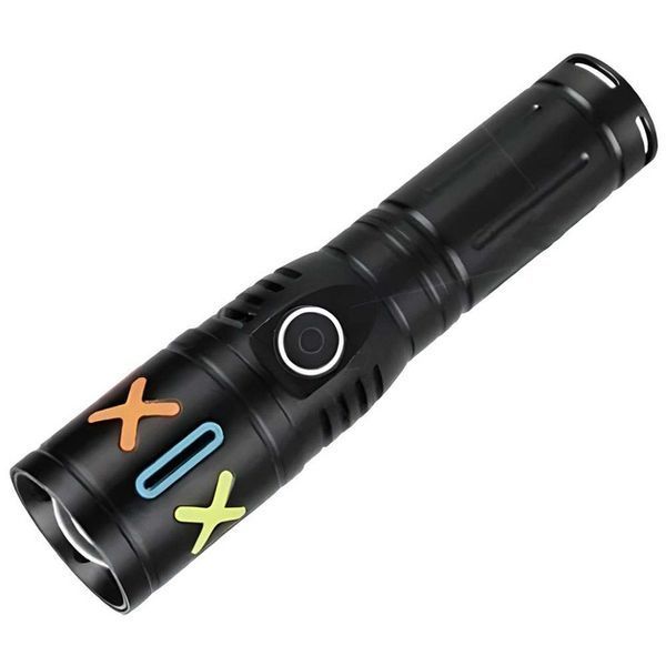 Ручной светодиодный фонарь PLD G26 White Laser LED PM20-TG с USB-зарядкой, аккумулятор 26650 00023370 фото