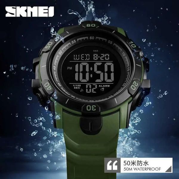 Часы наручные мужские SKMEI 1475AG ARMY GREEN, брендовые мужские часы, часы для мужчины. Цвет: зеленый 00022041 фото