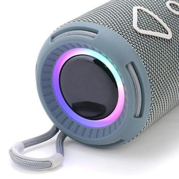 Bluetooth колонка портативная TG656 FM-радио, Громкая блютуз колонка, Колонка для вечеринки. Цвет: серый 00017241 фото