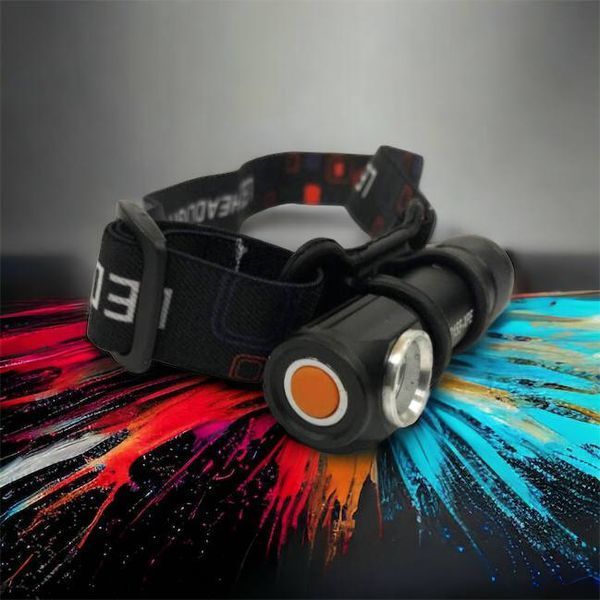 Налобний ліхтар Police BL-2155-XPE + вбудований акумулятор + USB, Потужний акумуляторний ліхтарик налобний 00023559 фото