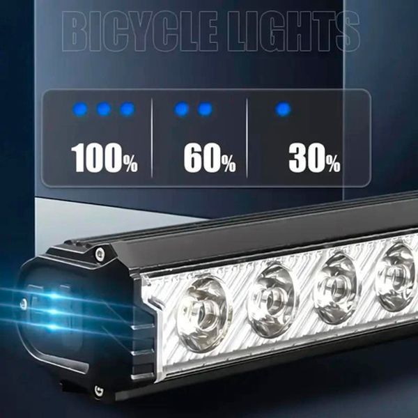 Велофара мощная FY-339B-3LED(white+yellow), Велосипедный фонарь с фиксацией на руль, для велосипедистов 00017061 фото
