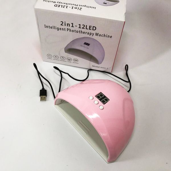 Сушарка для нігтів 36w FD 258 Beauty Nail, Лампа для сушіння гель-лаку будинку, Універсальна лампа для сушіння гель лаку 00014475 фото
