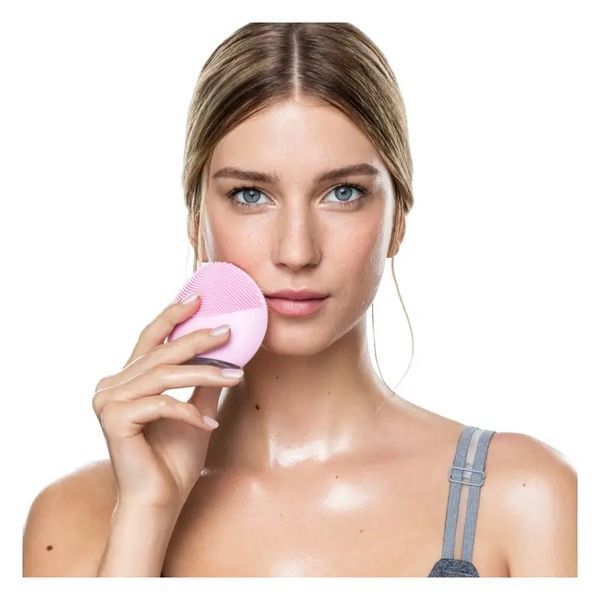 Электрическая щетка-массажер для лица FOREO LUNA mini 2 / Силиконовая щетка 00014635 фото