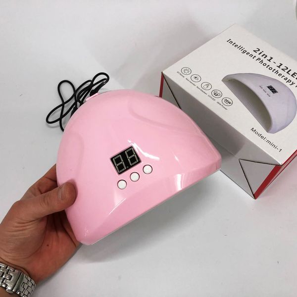 Сушарка для нігтів 36w FD 258 Beauty Nail, Лампа для сушіння гель-лаку будинку, Універсальна лампа для сушіння гель лаку 00014475 фото