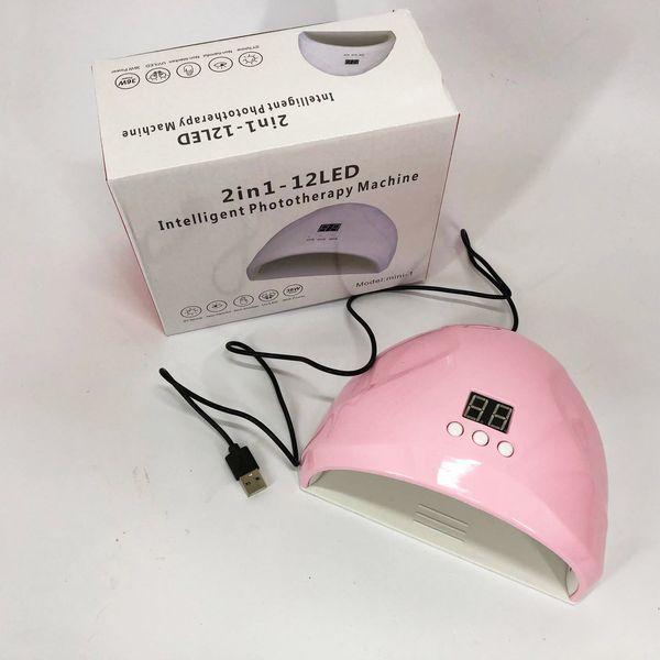 Сушарка для нігтів 36w FD 258 Beauty Nail, Лампа для сушіння гель-лаку будинку, Універсальна лампа для сушіння гель лаку 00014475 фото
