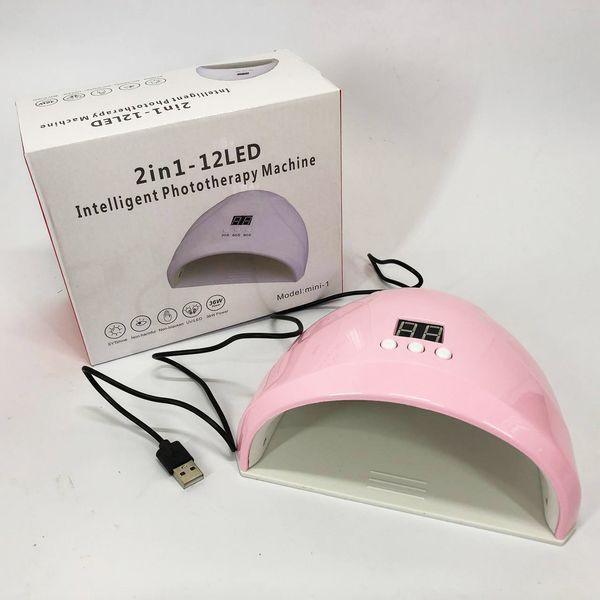 Сушарка для нігтів 36w FD 258 Beauty Nail, Лампа для сушіння гель-лаку будинку, Універсальна лампа для сушіння гель лаку 00014475 фото