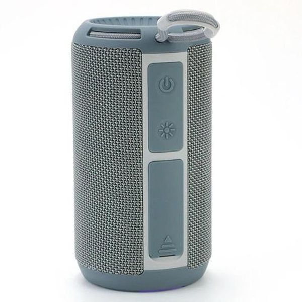Bluetooth колонка портативная TG656 FM-радио, Громкая блютуз колонка, Колонка для вечеринки. Цвет: серый 00017241 фото