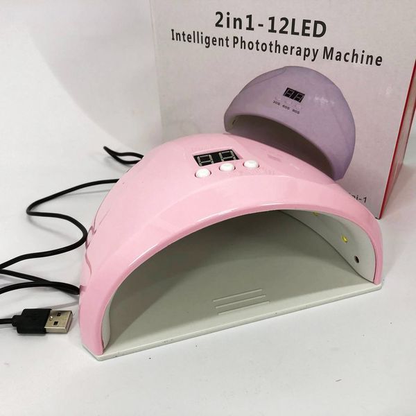 Сушарка для нігтів 36w FD 258 Beauty Nail, Лампа для сушіння гель-лаку будинку, Універсальна лампа для сушіння гель лаку 00014475 фото