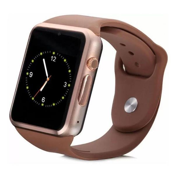 Смарт-годинник Smart Watch A1 розумний електронний зі слотом під sim-карту + карту пам'яті micro-sd. Колір: золотий 00022484 фото