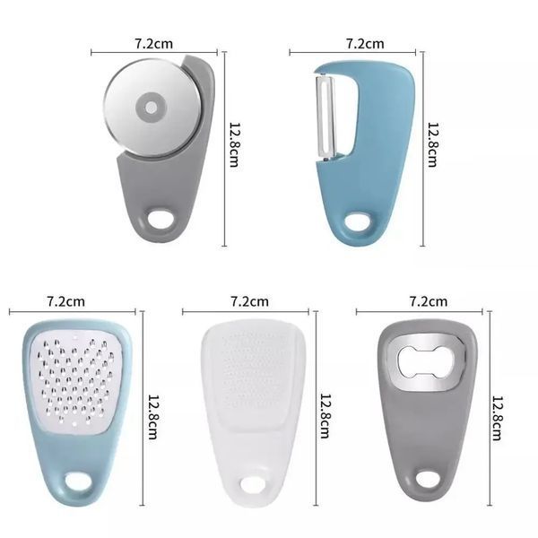 Набор из кухонных принадлежностей 5 предметов KITCHENWARE брелок-органайзер 00019266 фото