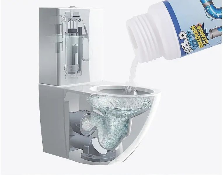 Мощный очиститель для мойки и слива WILD Tornado Sink & Drain Cleaner 00013742 фото