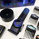 Профессиональная машинка для стрижки волос VGR V-001 BLUE с дисплеем 9000 об/мин и 10 насадками 1,5-24 мм 00014833 фото 20