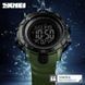 Часы наручные мужские SKMEI 1475AG ARMY GREEN, брендовые мужские часы, часы для мужчины. Цвет: зеленый 00022041 фото 5