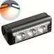 Велофара мощная FY-339B-3LED(white+yellow), Велосипедный фонарь с фиксацией на руль, для велосипедистов 00017061 фото 1