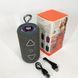 Bluetooth колонка портативная TG656 FM-радио, Громкая блютуз колонка, Колонка для вечеринки. Цвет: серый 00017241 фото 11