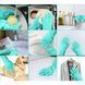 Силіконові рукавички Magic Silicone Gloves Pink для прибирання чистки миття посуду для будинку. Колір: бірюзовий 00018718 фото 2