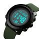 Часы наручные мужские SKMEI 1434AGWT ARMY GREEN-WHITE, часы армейские оригинал. Цвет: зеленый 00022137 фото 4